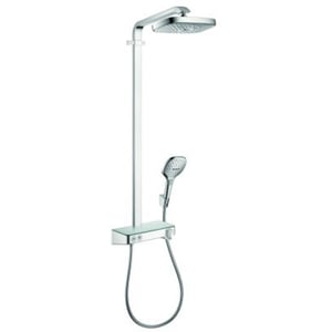 Hansgrohe Raindance Select E 300 2 stralen ShowerTablet showerpipe EcoSmart chroom
