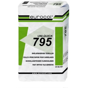 Eurocol Uni-Quick Cementpoederlijm Zak A 25 Kg 795