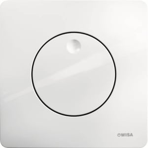 Wisa Gaia bedieningspaneel 1-knop tbv Excellent Quadro glans wit