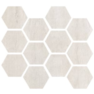 Mozaïek Imola Creative Concrete 25x30 cm White 0,3 M2