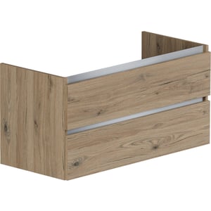 Thebalux Ceramic Line Wastafelonderkast 100x45x50 cm Natural Oak