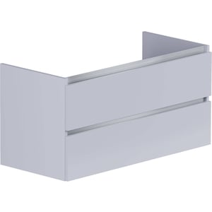 Thebalux Ceramic Line Wastafelonderkast 100x45x50 cm Wit Glans