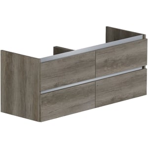 Thebalux Ceramic Line Wastafelonderkast 120x45x50 cm Nebraska Eiken