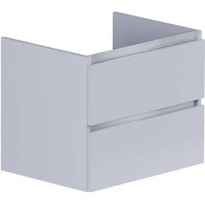 Thebalux Ceramic Line Wastafelonderkast 60x45x50 cm Wit Glans