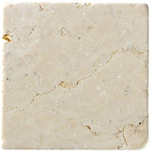 Vloertegel Terre d'Azur Stone Marble 10x10x1 cm Wit 1M2