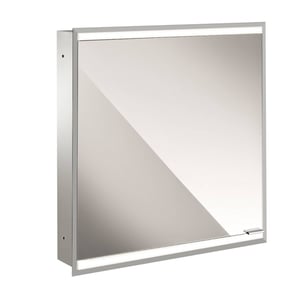 Emco Prime 2 LED Spiegelkast 1 deur links inbouw 60x70 cm