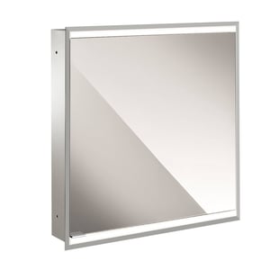 Emco Prime 2 LED Spiegelkast 1 deur rechts inbouw 60x70 cm