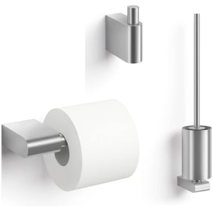 ZACK Atore toilet accessoireset 3-in-1 RVS mat