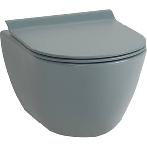 Ben Segno Compact Wandcloset 50cm Free Flush Xtra Glaze Donker groen
