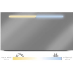Looox M-line CCT Spiegel 80x60 cm met LED Verlichting
