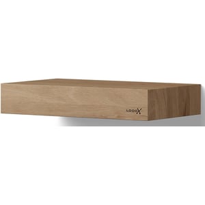 Looox Wood Wooden Mini Base Shelf 60 cm Eiken Old Grey