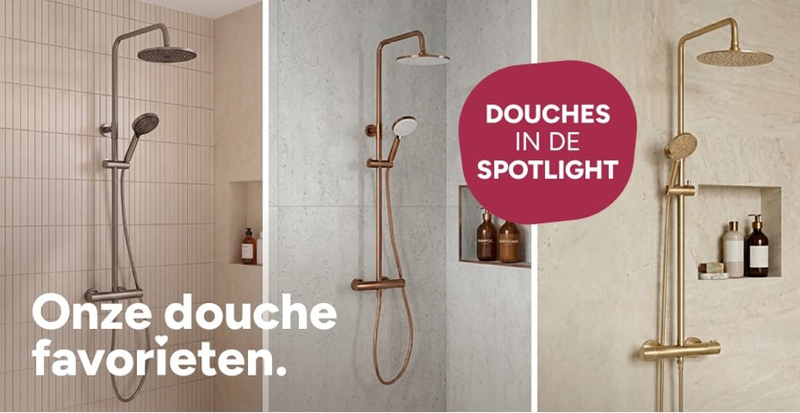 Onze douche favorieten