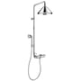 Hansgrohe Axor By Front showerpipe Chroom