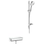 Hansgrohe Raindance Select E 120 Doucheset met Ecostat Select Thermostaat Wit/Chroom