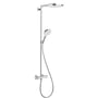 Hansgrohe Raindance Select S 300 2 stralen showerpipe wit/chroom