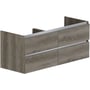 Thebalux Ceramic Line Wastafelonderkast 120x45x50 cm Nebraska Eiken