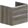 Thebalux Ceramic Line Wastafelonderkast 60x45x50 cm Nebraska Eiken