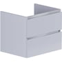 Thebalux Ceramic Line Wastafelonderkast 60x45x50 cm Wit Glans