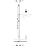 Technische tekening, Geberit Duofix Wastafelelement 112 cm wandkraan, 111556001