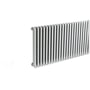 Vasco Zana Horizontaal ZH-2 radiator as=0023 60x142cm 2411W Aluminium Grijs