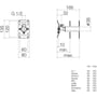 Technische tekening, Dornbracht Symetrics Inbouw-wandbocht, 3508597090