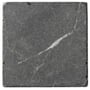Vloertegel Terre d'Azur Stone Marble 10x10x1 cm Antracite 1M2