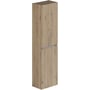 Thebalux Stone Hoge Kast 45x29x165 cm Natural Oak