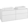 Villeroy & Boch Finion Wastafelonderkast 160x50,1x60,3 cm Glossy White Lacquer