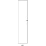 Van Heck Loft Kolomkast linksdraaiend 36x32,5x170 cm Super White