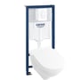 Villeroy & Boch O.novo Direct Flush / Grohe Rapid SL Complete toiletset