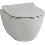 Ben Segno Wandcloset Compact Free Flush, incl. bevestiging 36x50x33,5 cm Cement Grijs