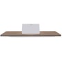 Looox Wooden Collection bath shelf met houder mat wit eiken/mat wit