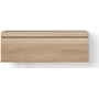 Looox Wood Wooden Drawer Box 120x46x45 cm Old Grey
