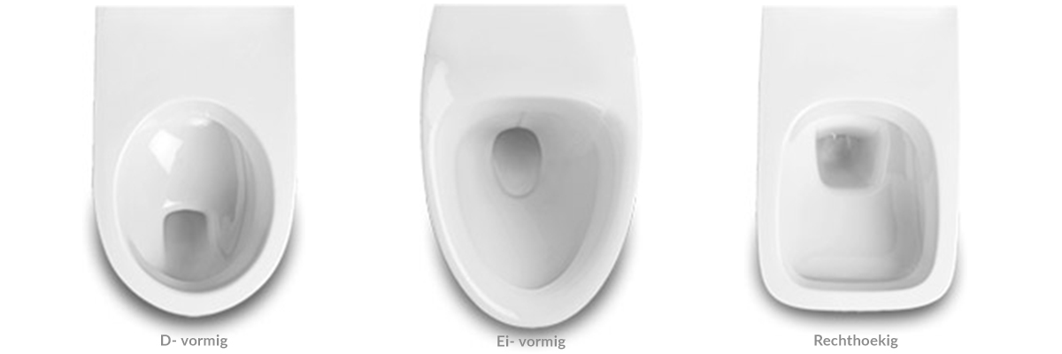 De vorm van jouw toilet