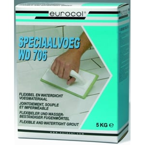 Eurocol Wd Speciaalvoeg Ds.A 5 Kg. 70632 Antraciet