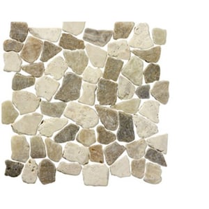 Vloertegel Terre d'Azur Stone Palladiana 30x30x1,2 cm Suntraw 1M2