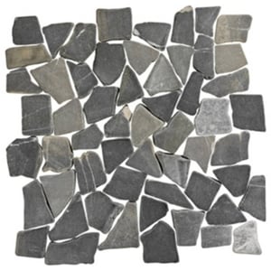 Vloertegel Terre d'Azur Stone Palladiana 30x30x1,2 cm Silva Grey 1M2