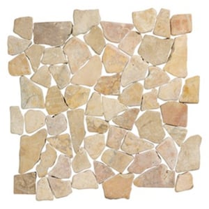 Vloertegel Terre d'Azur Stone Palladiana 30x30x1,2 cm Monte Rosa 1M2