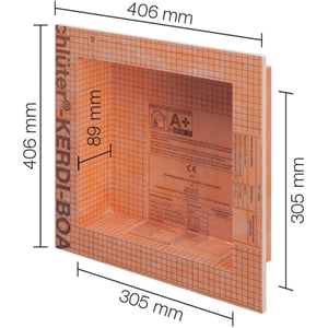 Schluter Kerdi-Board-N Inbouwnis 30,5x30,5 cm