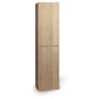Looox Wooden Cabinet 30x40x170 cm Old Grey