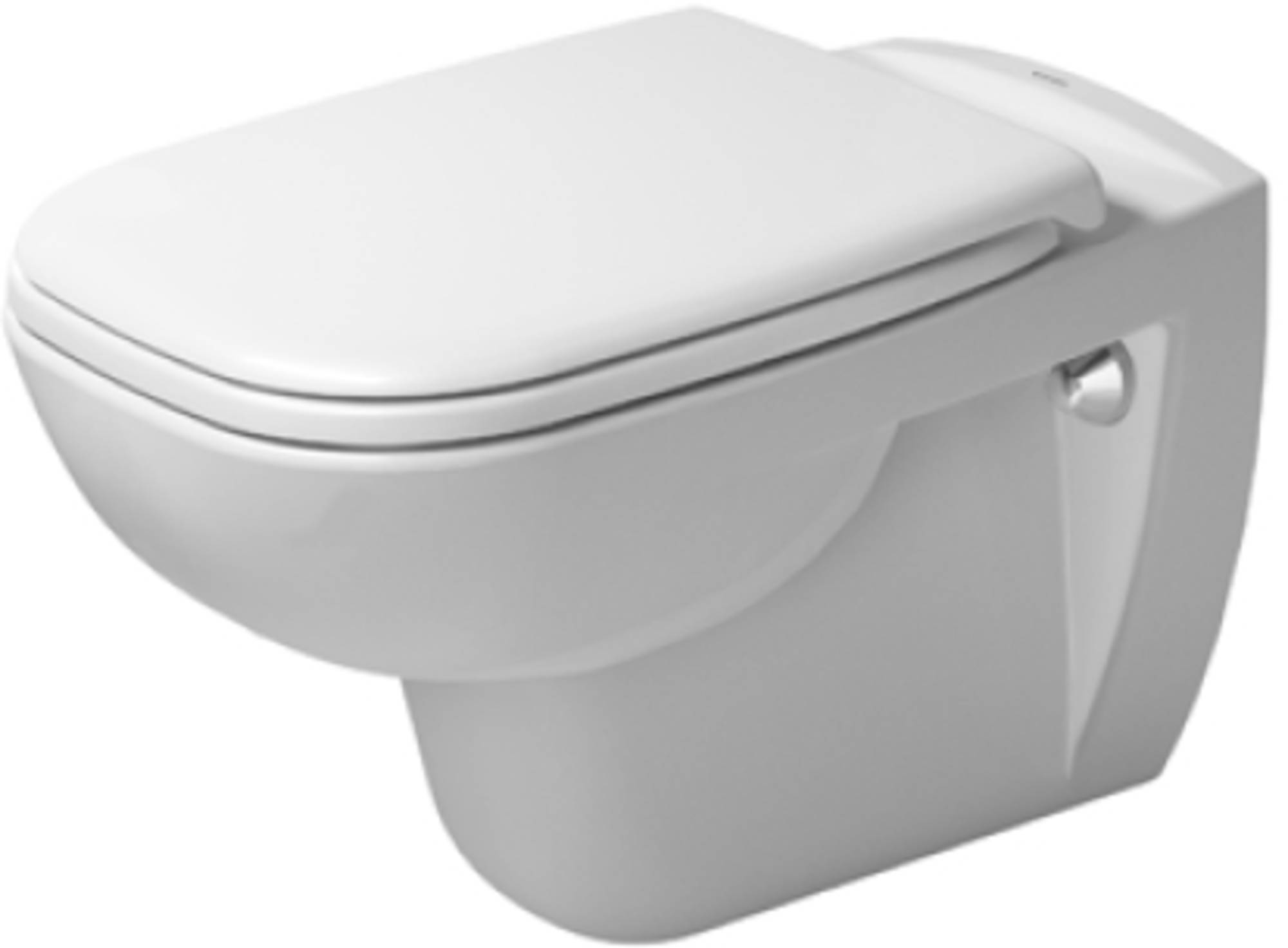 Duravit D-Code randloos hangtoilet incl.toiletbril wit