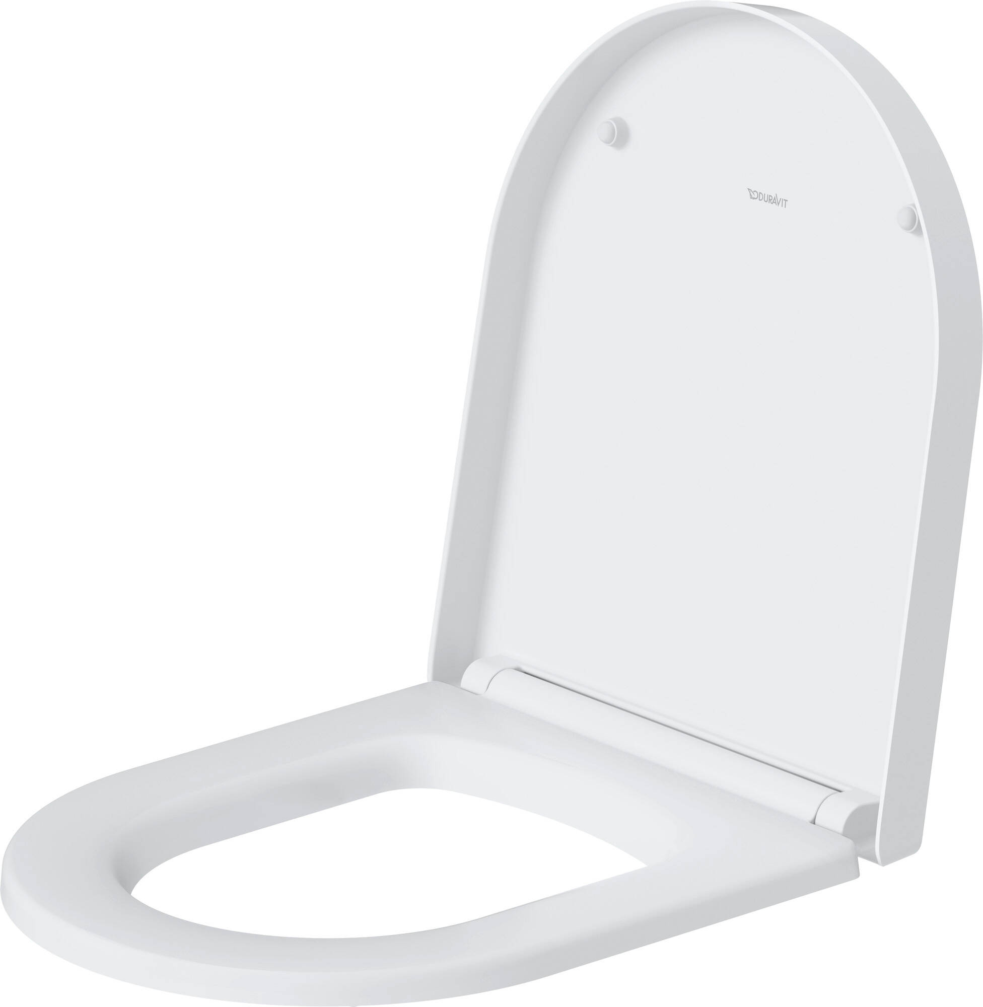 Duravit ME by Starck toiletbril met softclose en quickrelease wit zijdemat
