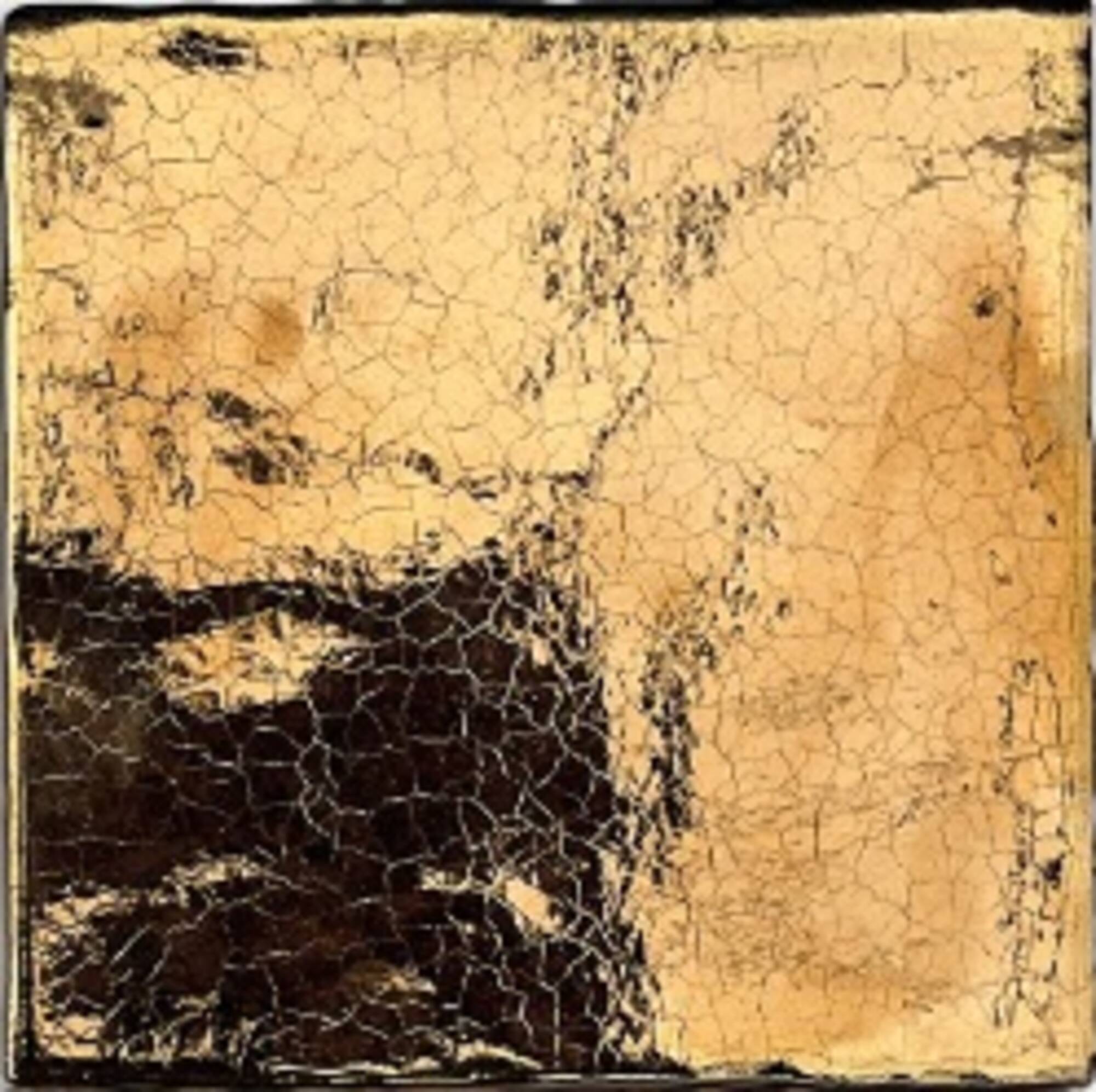 Wandtegel goud Vintage Metallic 13x13cm gold glans