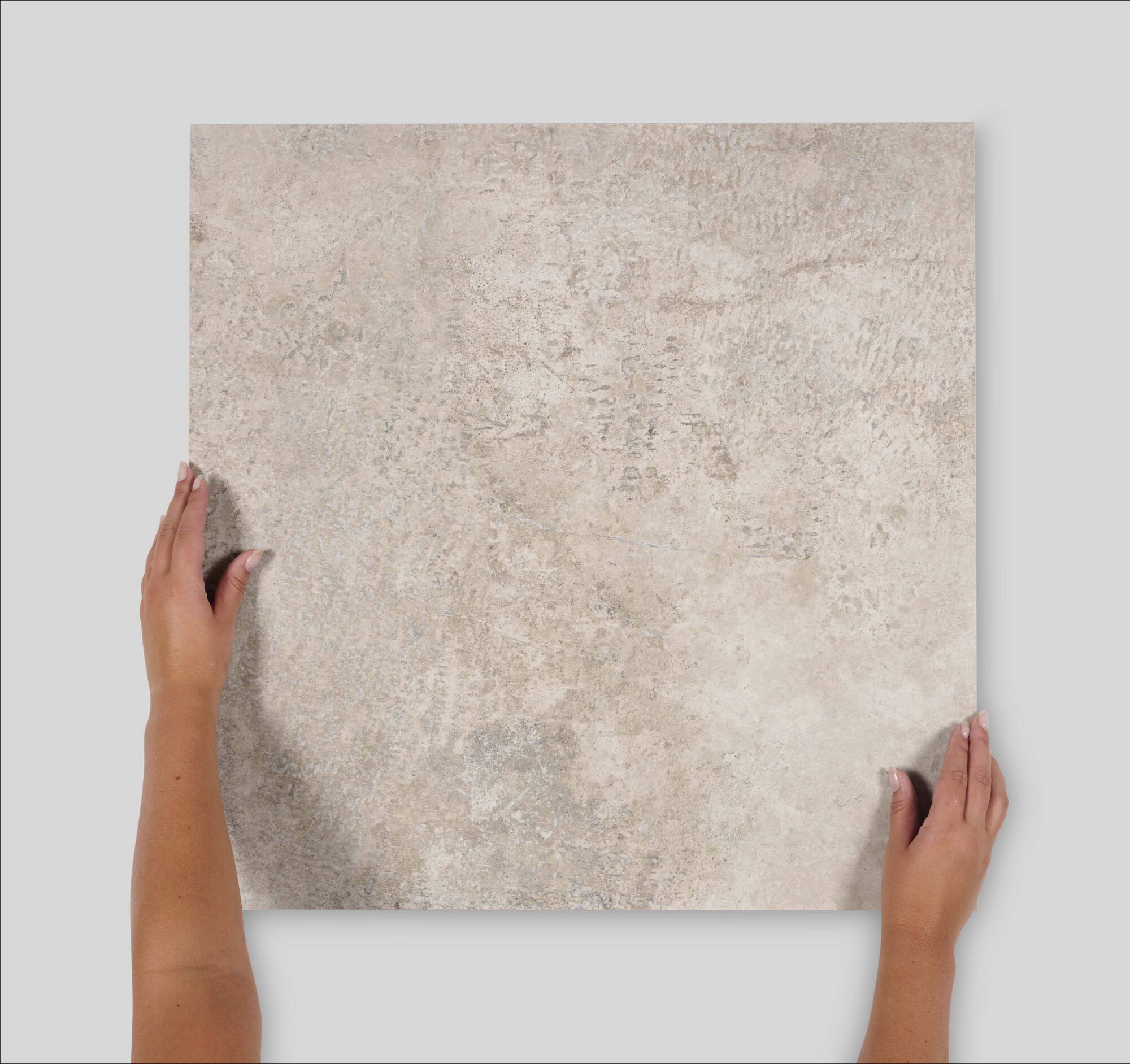 Vloer-/wandtegel beige Florim Artifact 60x60cm worn sand mat gerectificeerd