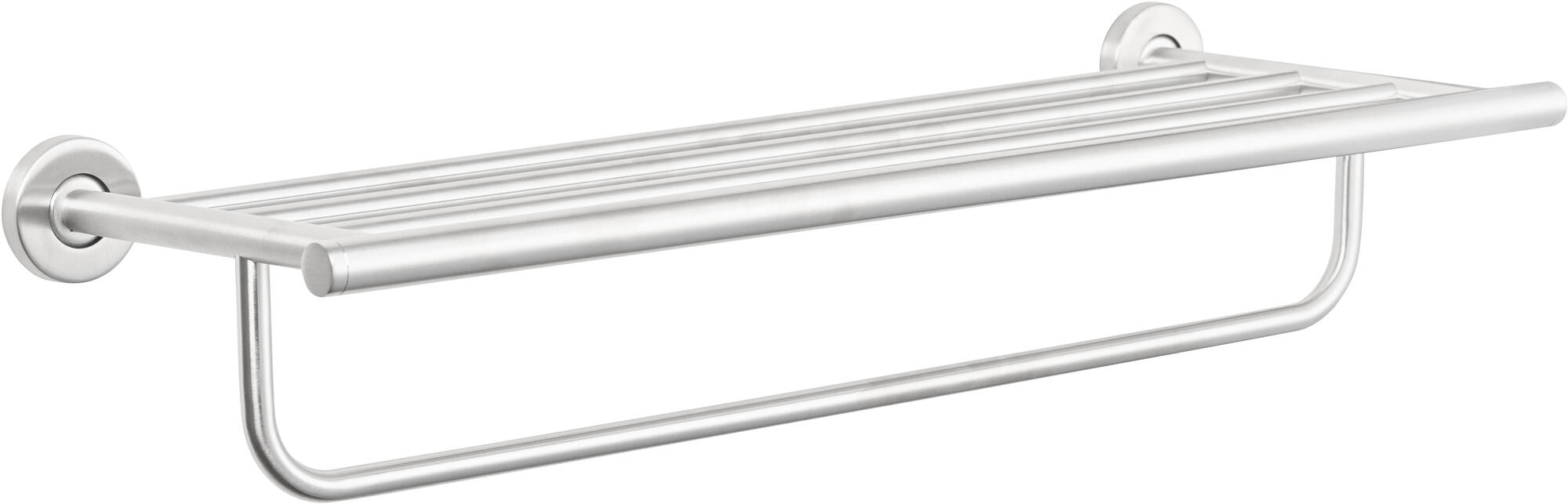 Saqu Steel Handdoekrek rond 60 cm RVS