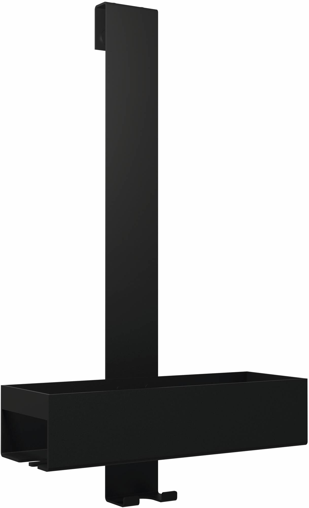 ZACK Alos hangend doucherek 26x11x44cm mat zwart