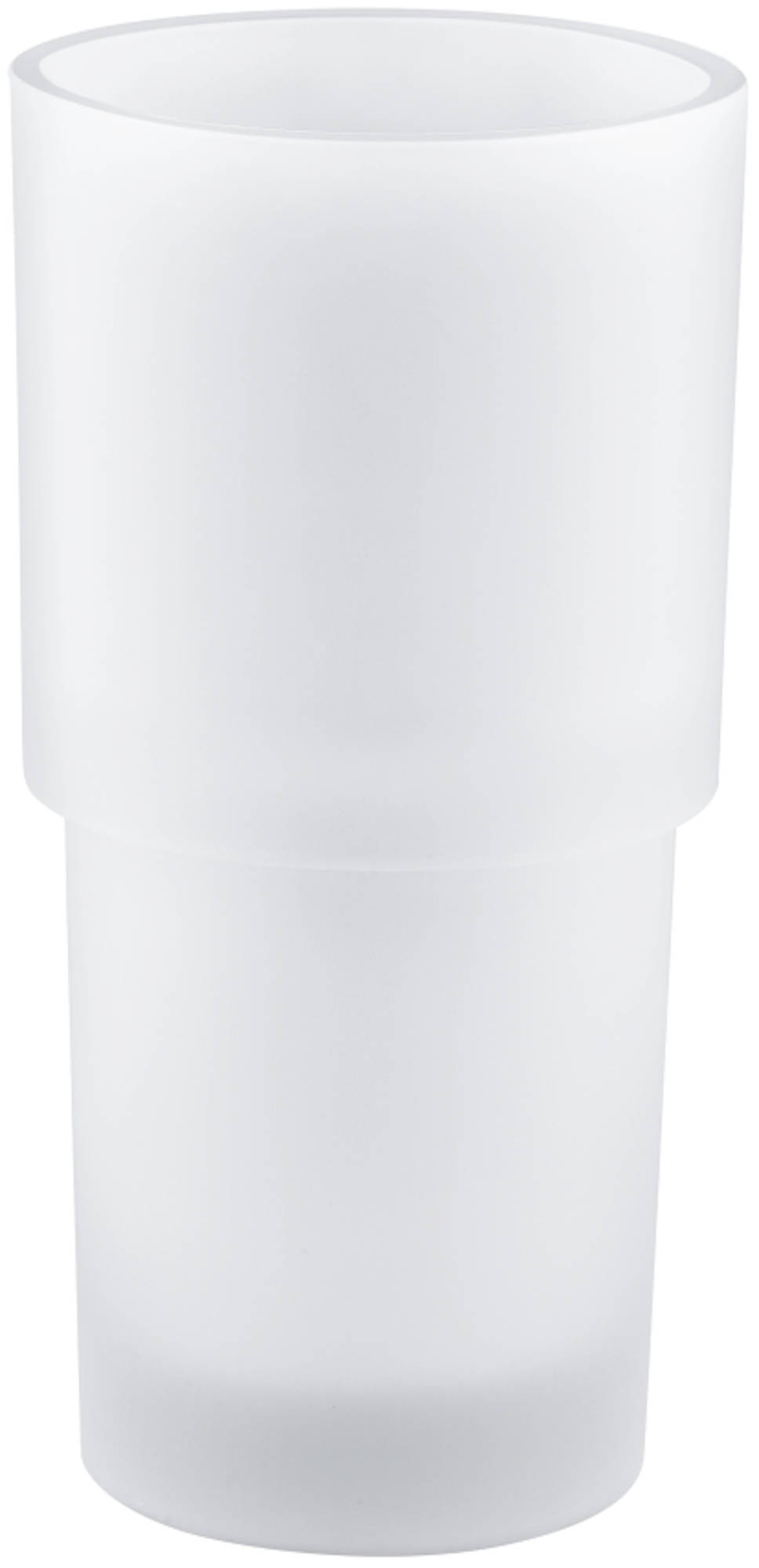 Grohe Closetborstelgarnituur Reserveglas Toiletborstel cm Gesatineerd Glas
