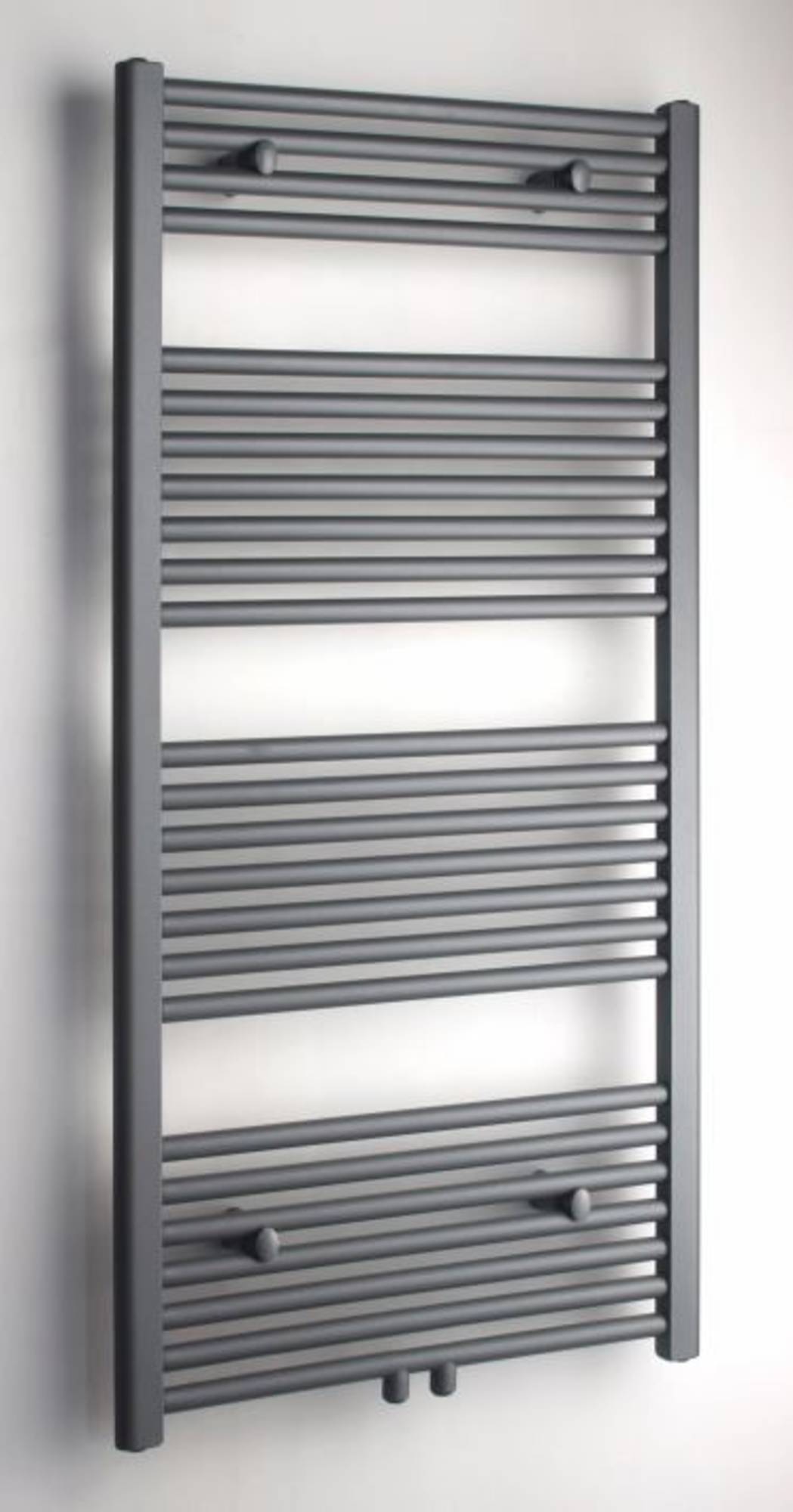 Beaux Rennes handdoekradiator 696W 40x3x180cm grijs metallic