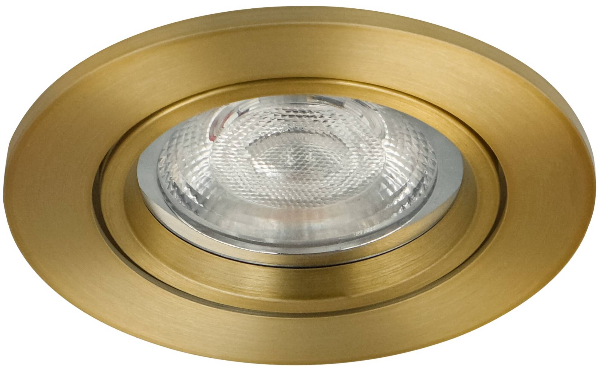 Ben Brilliance LED inbouwspot 8 2x8 2x4 cm geborsteld messing