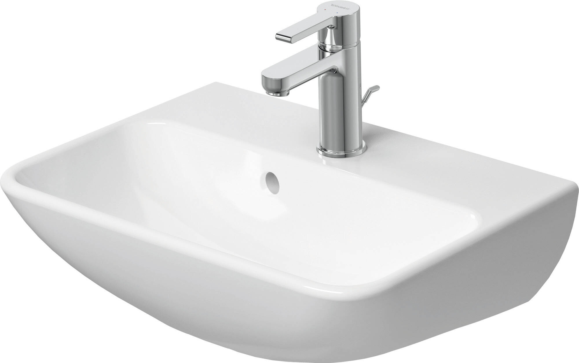 Duravit ME By Starck Fontein 0 KRG 45x32x15,5 cm Hoogglans Wit